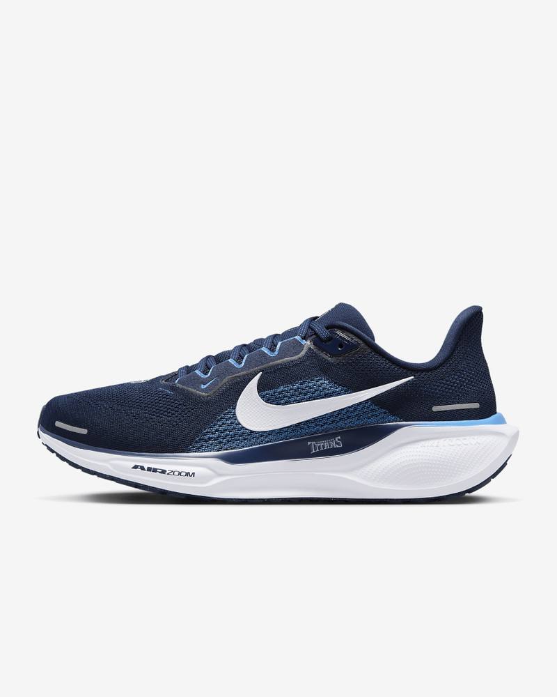 Nike Pegasus 41 NFL Tennessee Titans 남성 도로 운동화 - 1