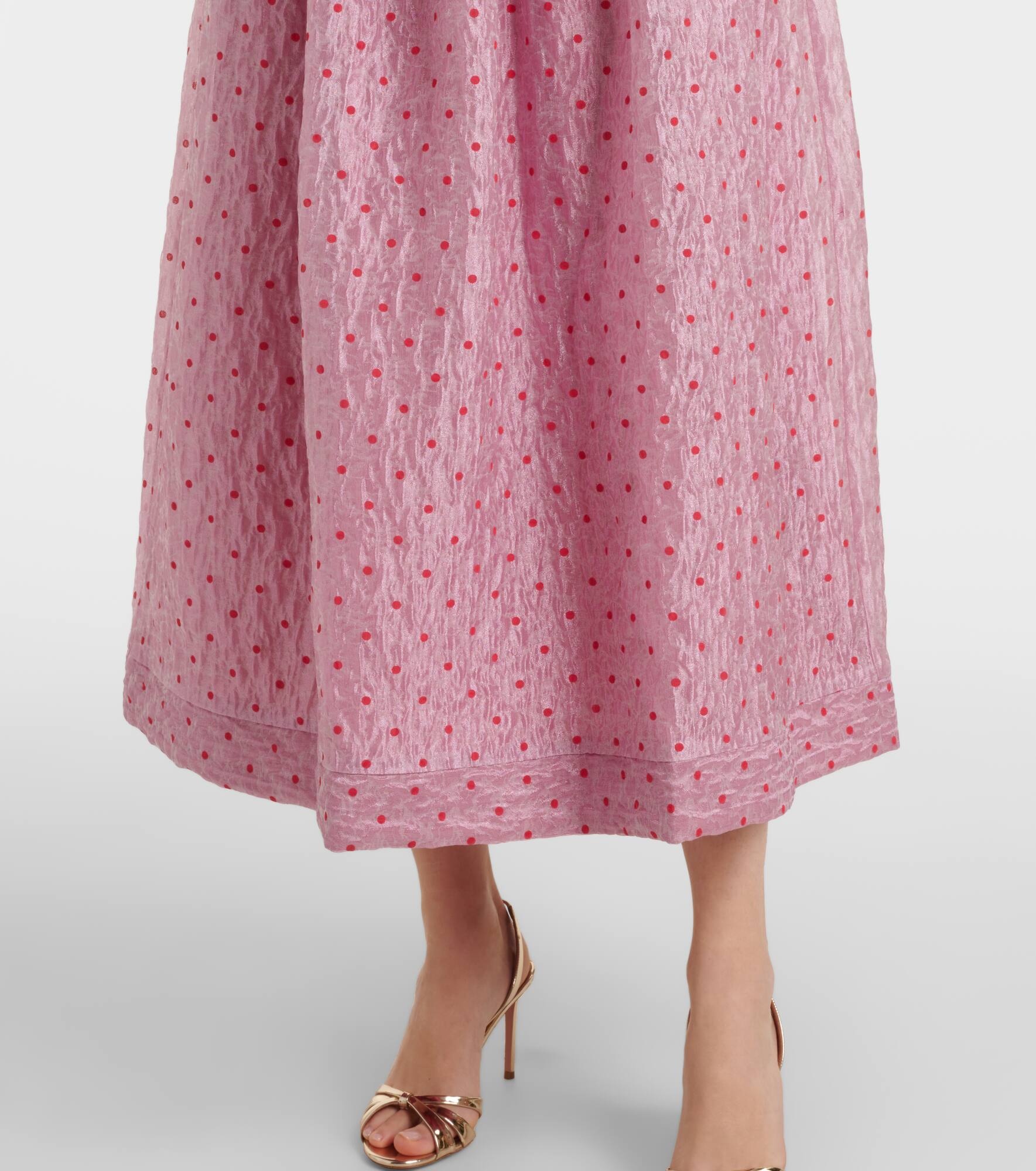 Apple polka-dot corset dress - 5