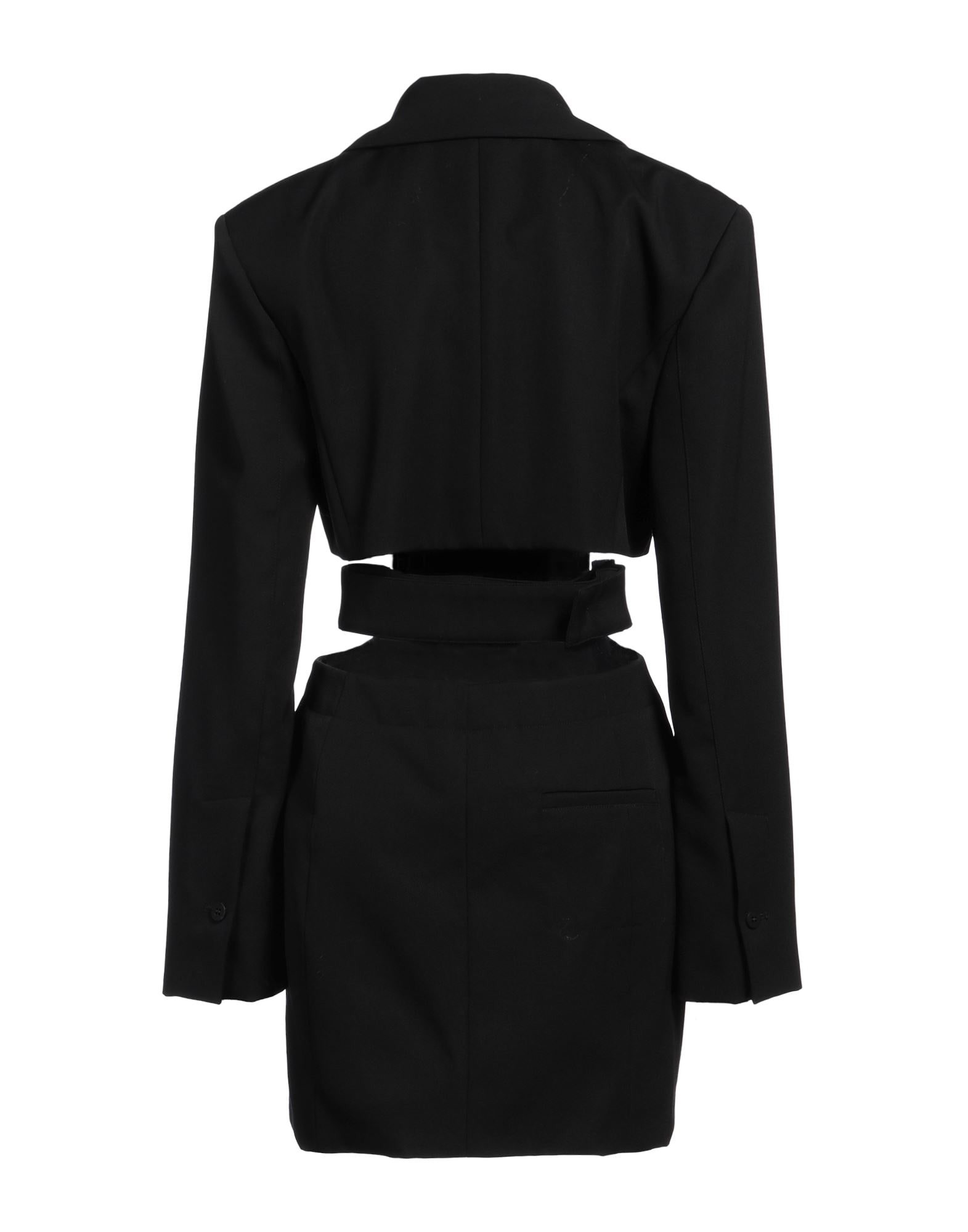 Black Women's Blazer Dress - 2