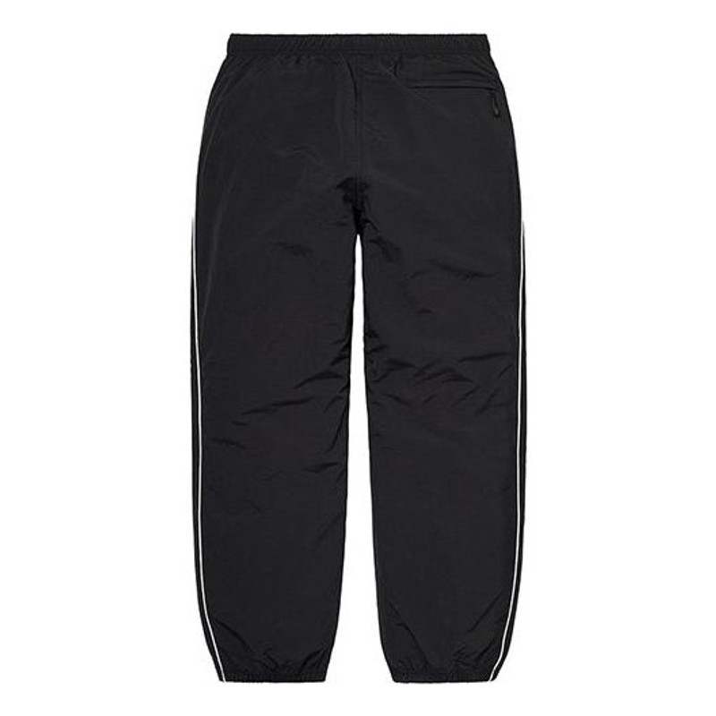 Supreme Supreme Cross Paneled Track Pants 'Black White' SUP-SS21-588 outlook