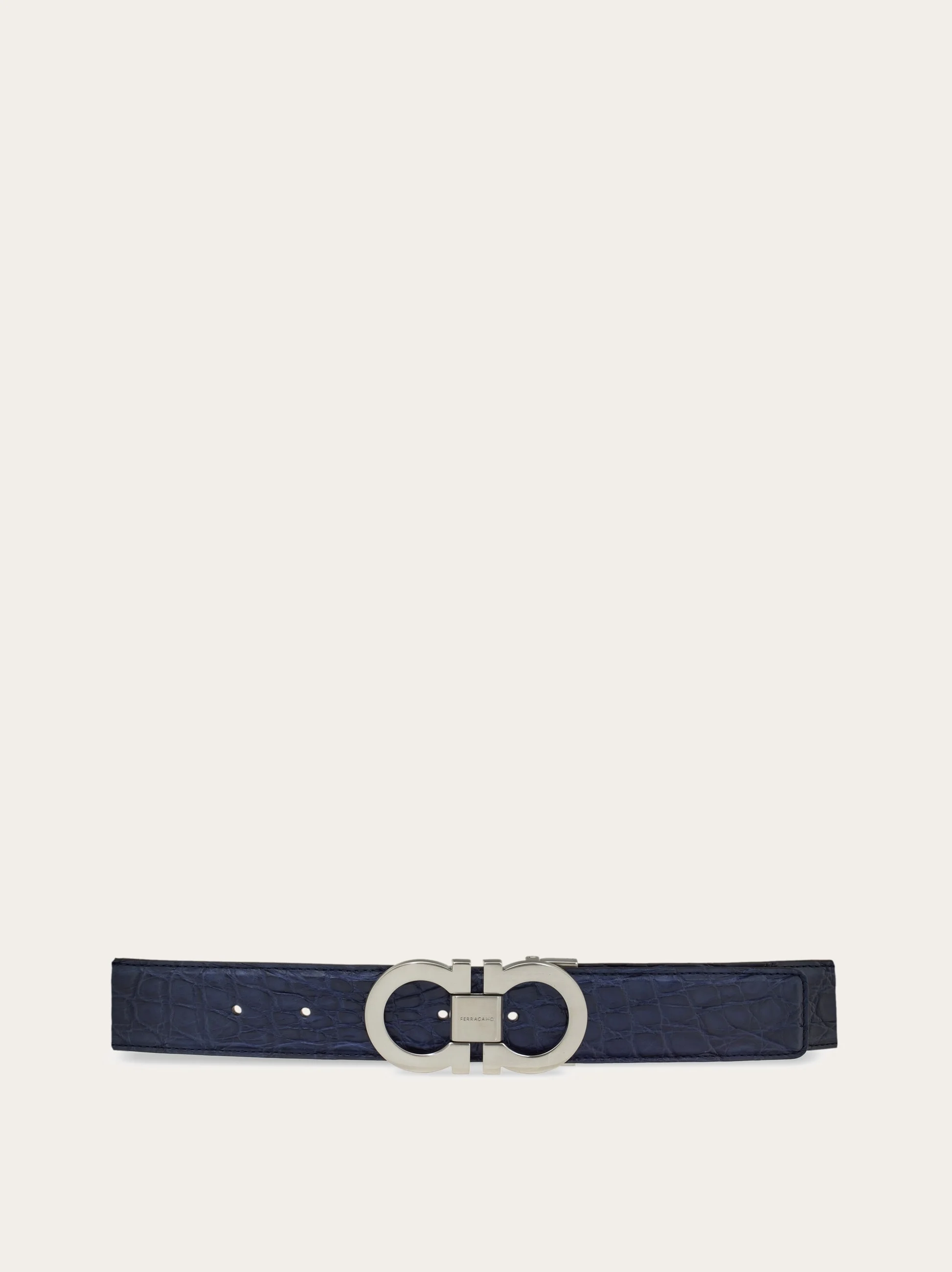 Adjustable Gancini belt - 1