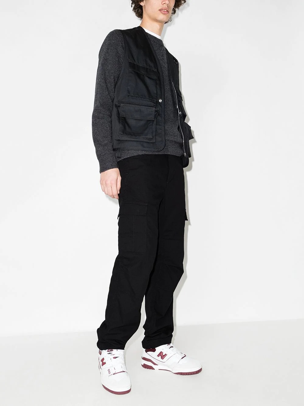 Aviation straight-leg trousers - 5