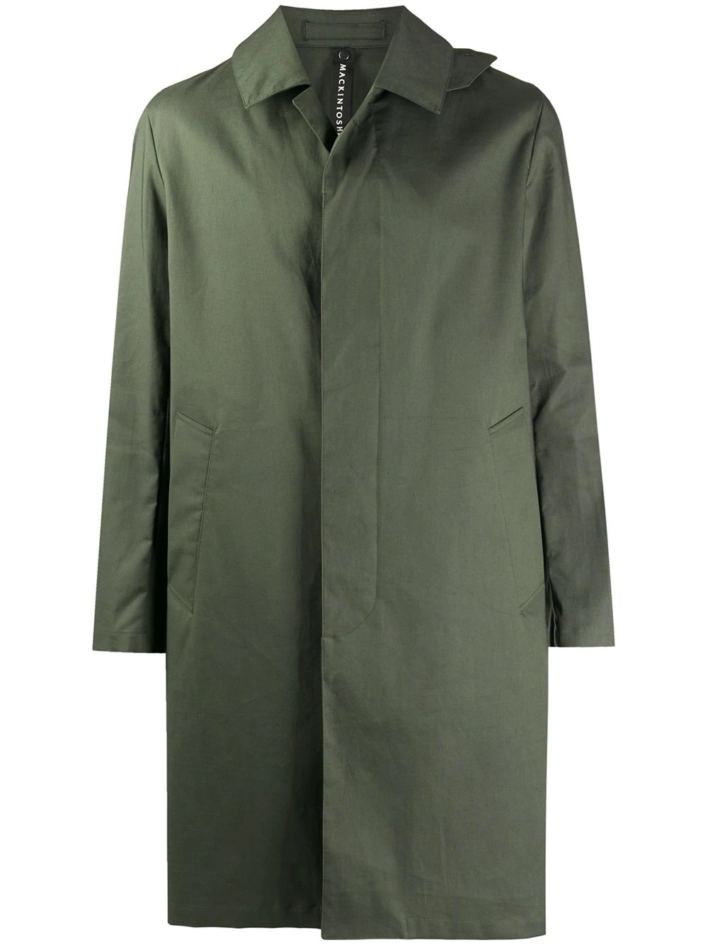 MANCHESTER single-breasted car coat - 1