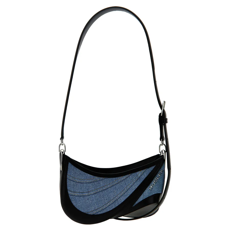 Mugler Spiral Curve 01 Shoulder Bag - 1
