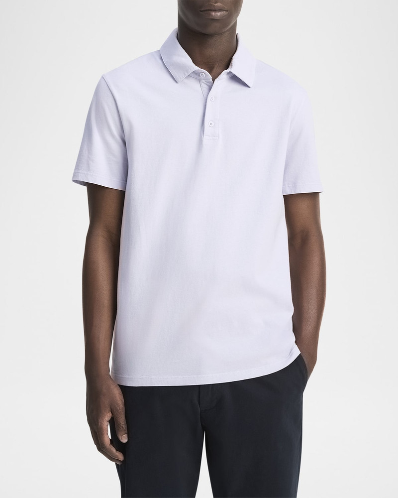 Vince Men's Garment-Dyed Polo Shirt outlook
