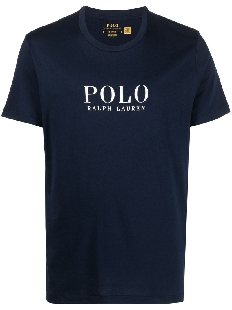 logo-print cotton T-shirt 1