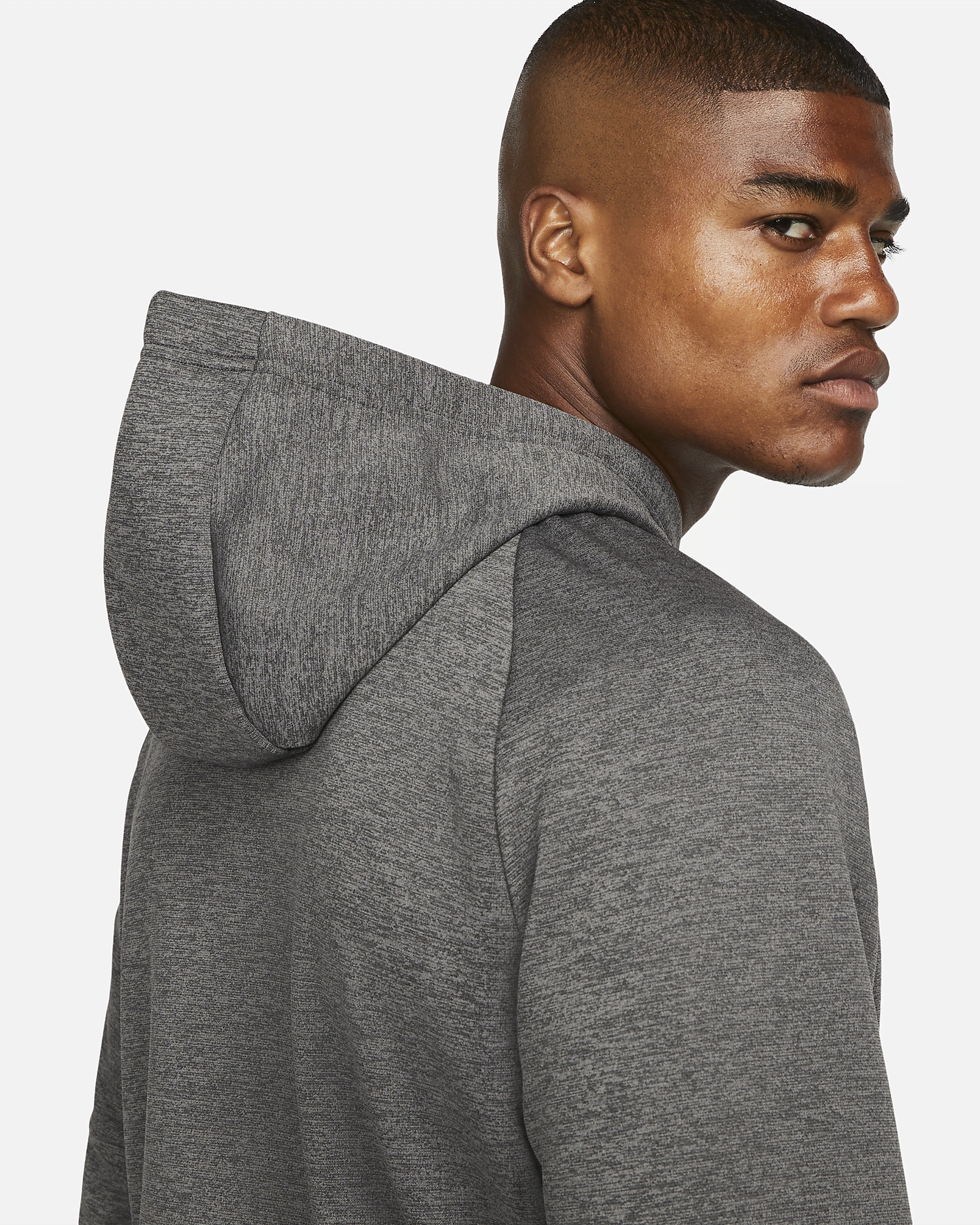 Nike Therma Men's Therma-FIT Hooded Fitness Pullover - 6