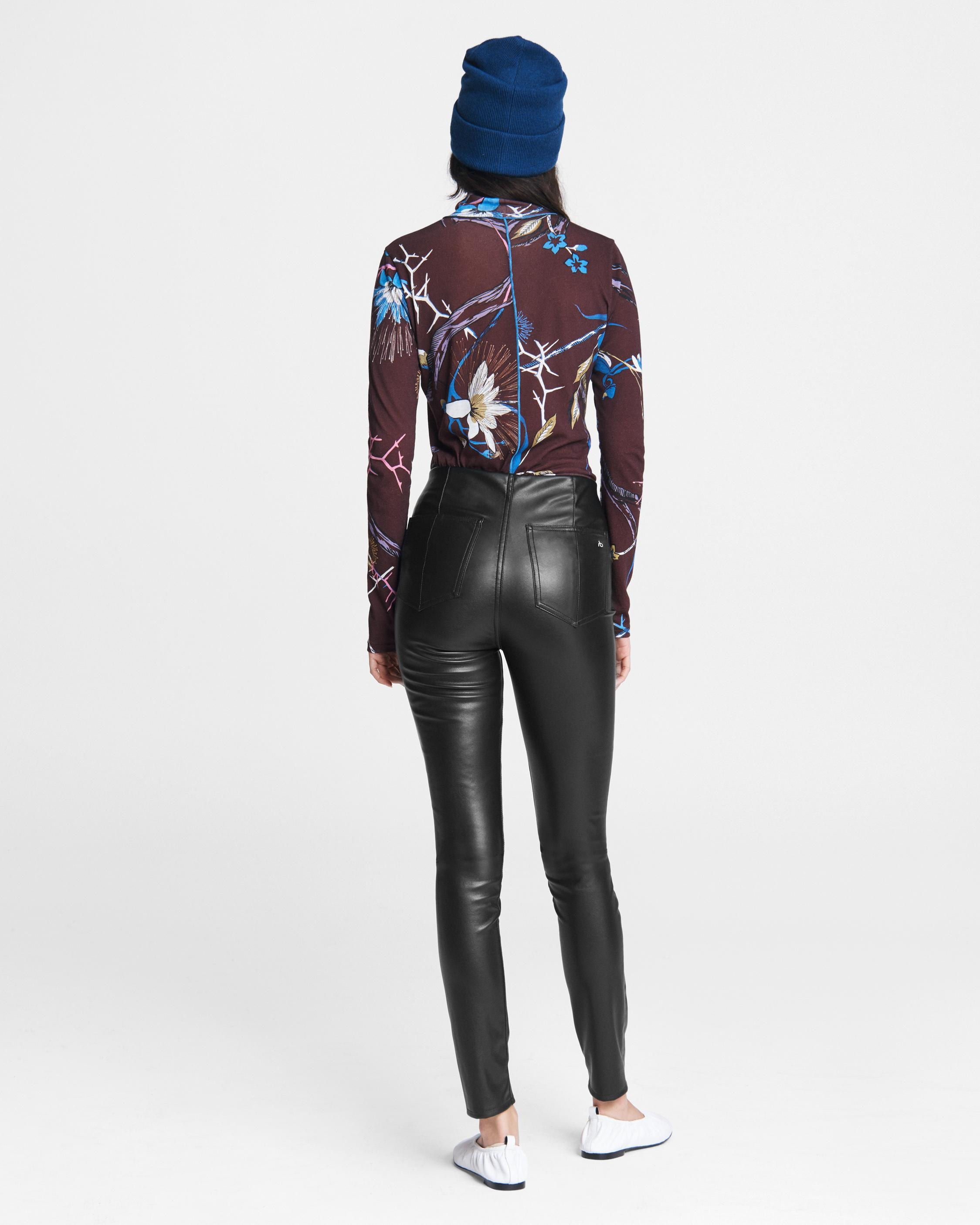 Nina Faux Leather Skinny Pant
Slim Fit Pull On Pant - 4