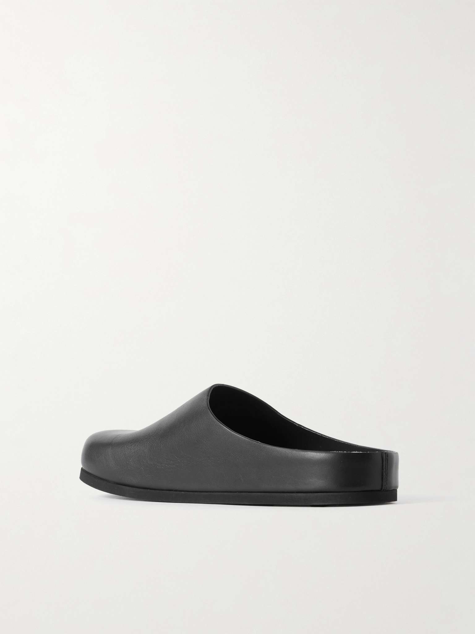 Leather Clogs - 4