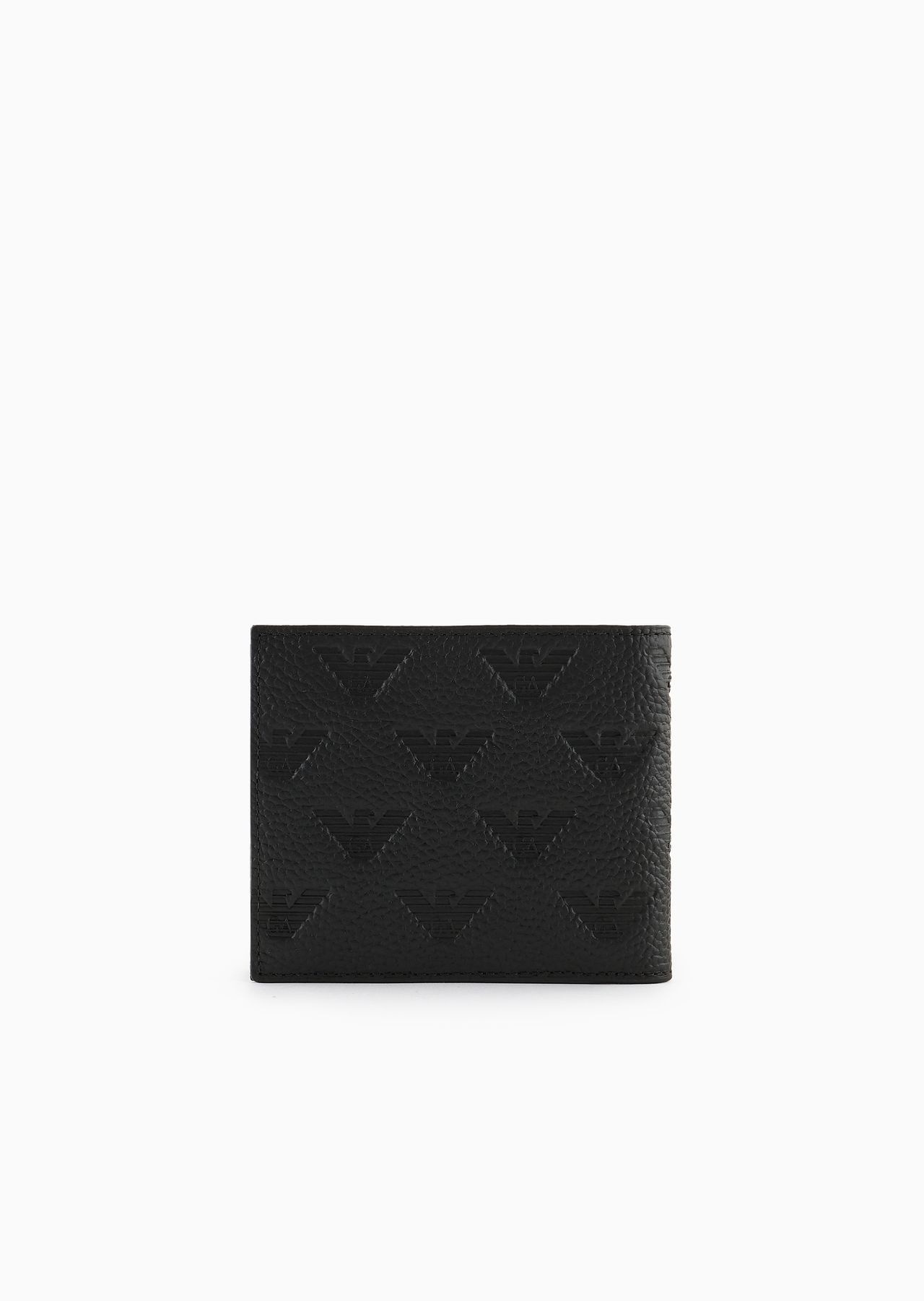 Gift box with leather wallet and belt with all-over embossed eagle - 3