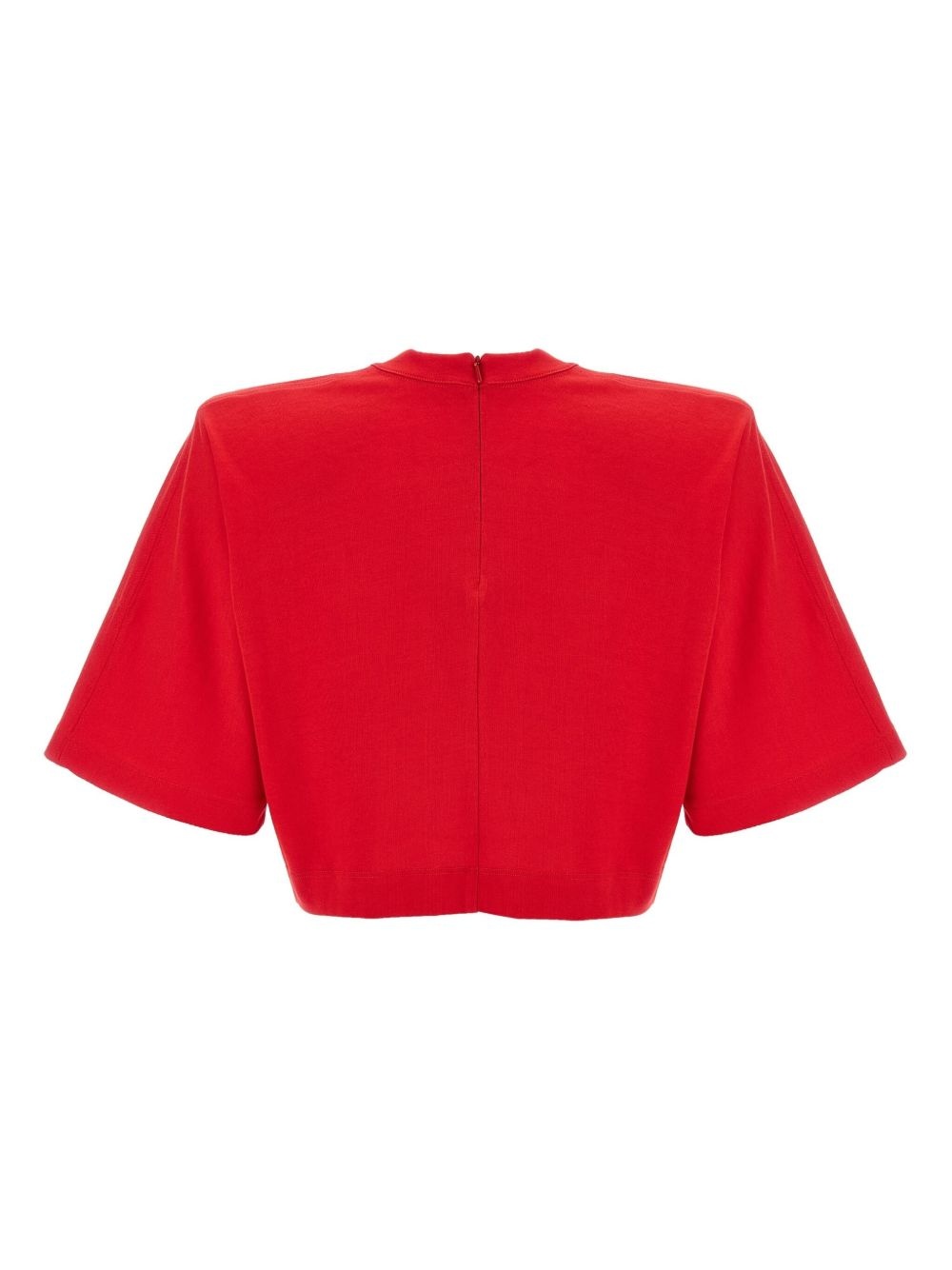 short-sleeve cropped top - 2