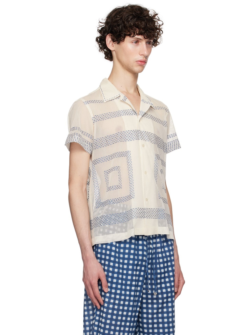 Off-White Tile Stitch Shirt - 2