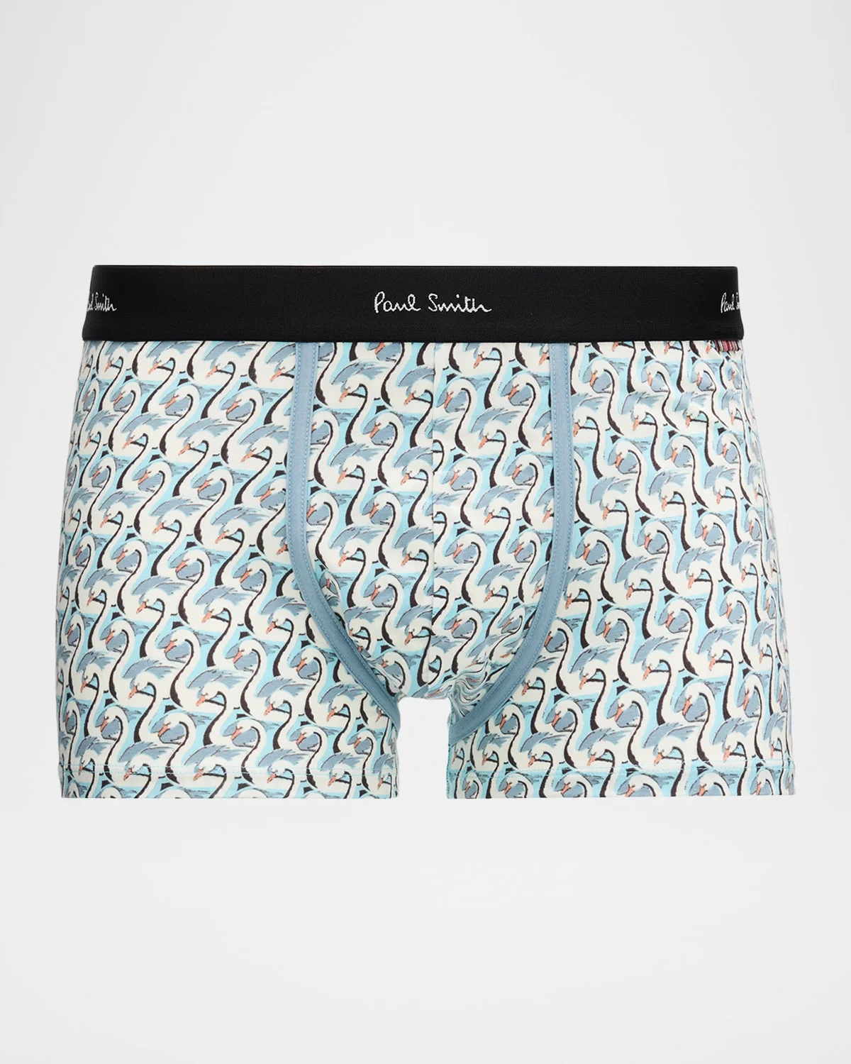 Men & apos;s Swan Print Boxer Briefs - 1