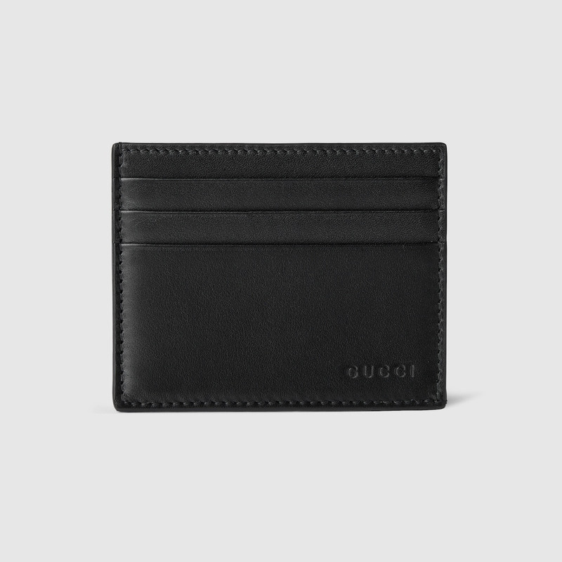 GG Emblem embossed card case 1