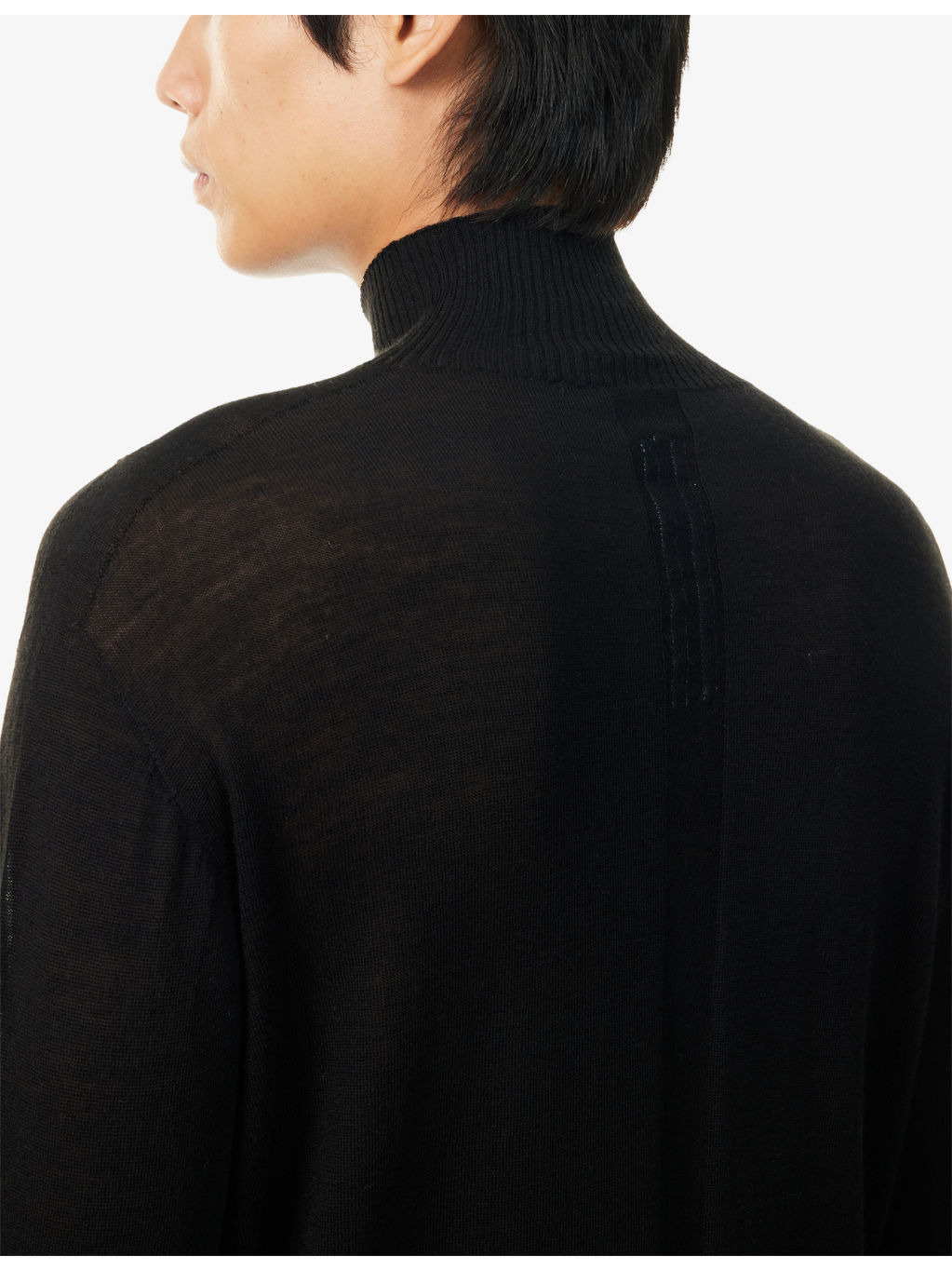 Relaxed-Fit Turtle-Neck Wool-Knit Jumper - 5