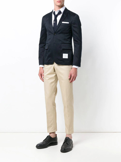 Thom Browne Unconstructed Cotton Sport Coat outlook