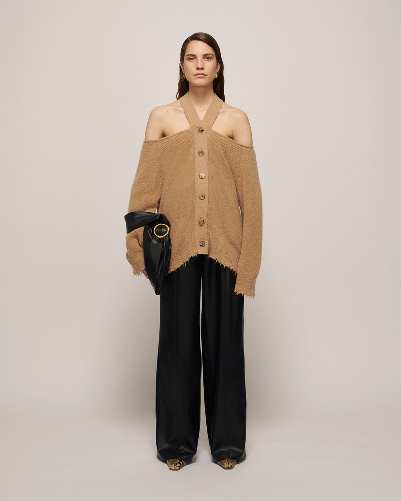 Nanushka HEE - Cut-out sweater - Latte outlook
