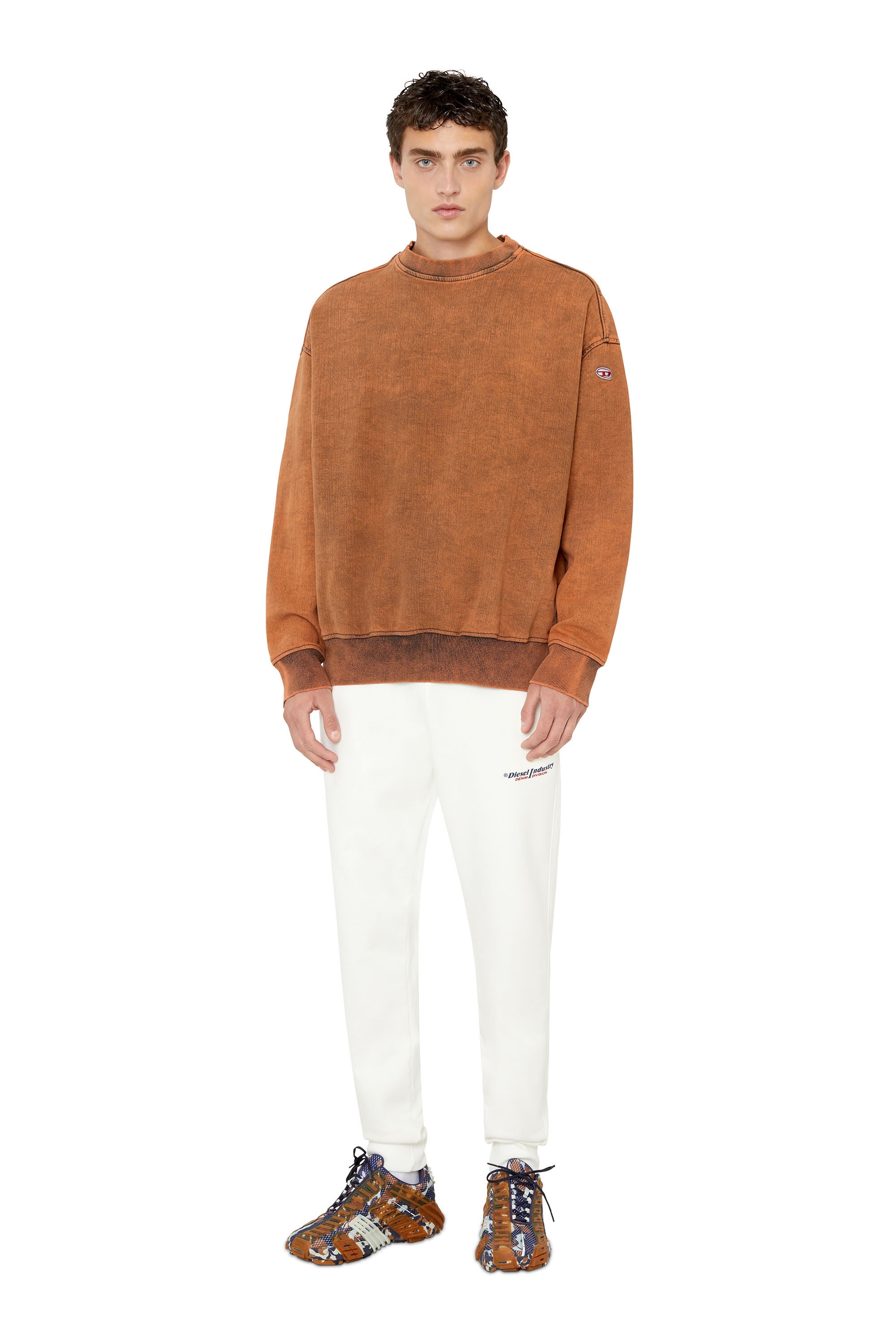 D-KRIB TRACK DENIM SWEATSHIRT - 2