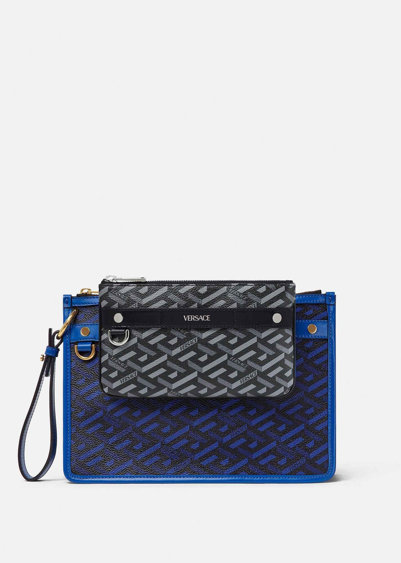 VERSACE La Greca Signature Pouch outlook