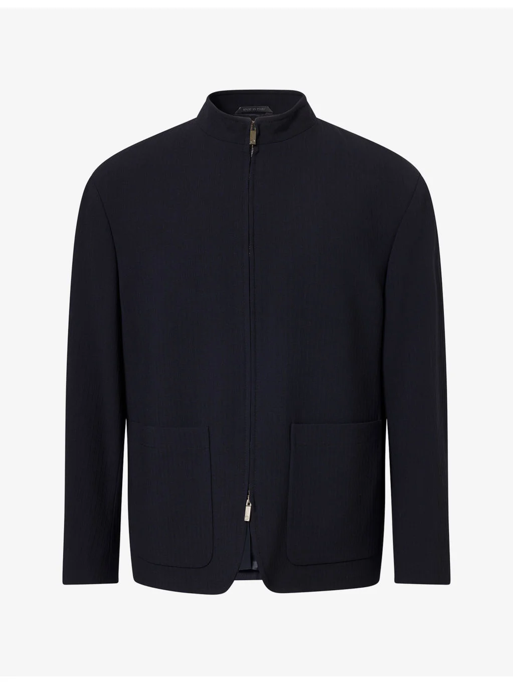 Tonal-Stripe Virgin-Wool Jacket - 1