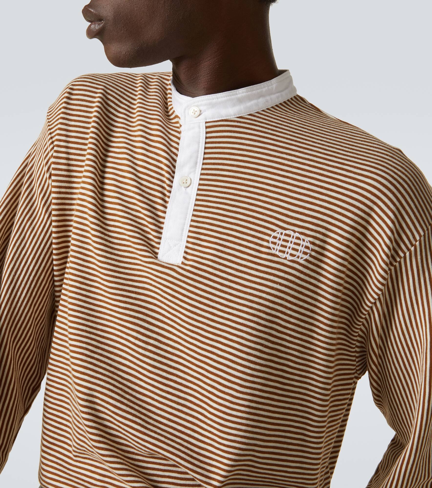 Newton striped cotton top - 5