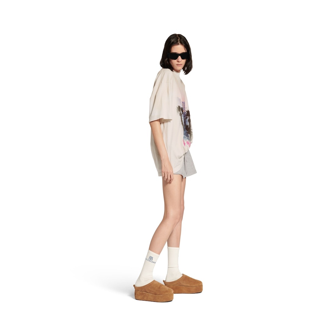 City Of Angels T-shirt Medium Fit in Dirty White - 5