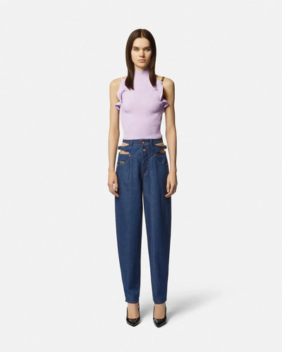 VERSACE JEANS COUTURE Cutout Balloon Jeans outlook