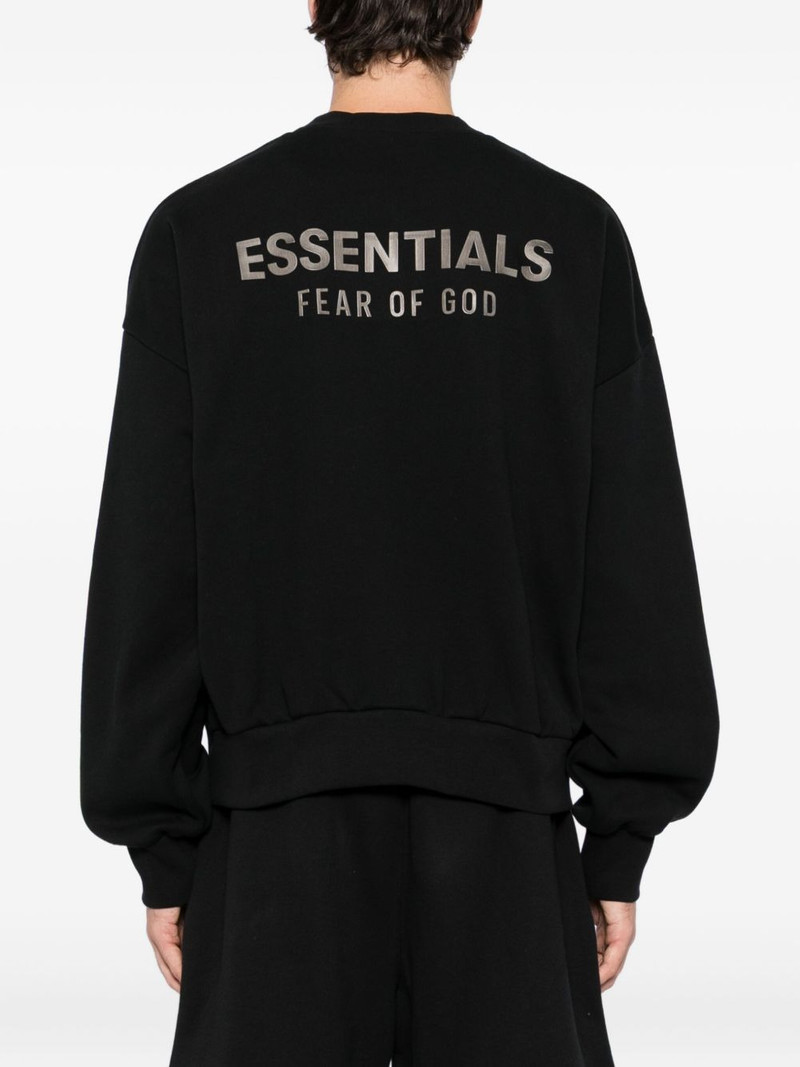 logo-embossed sweatshirt 4