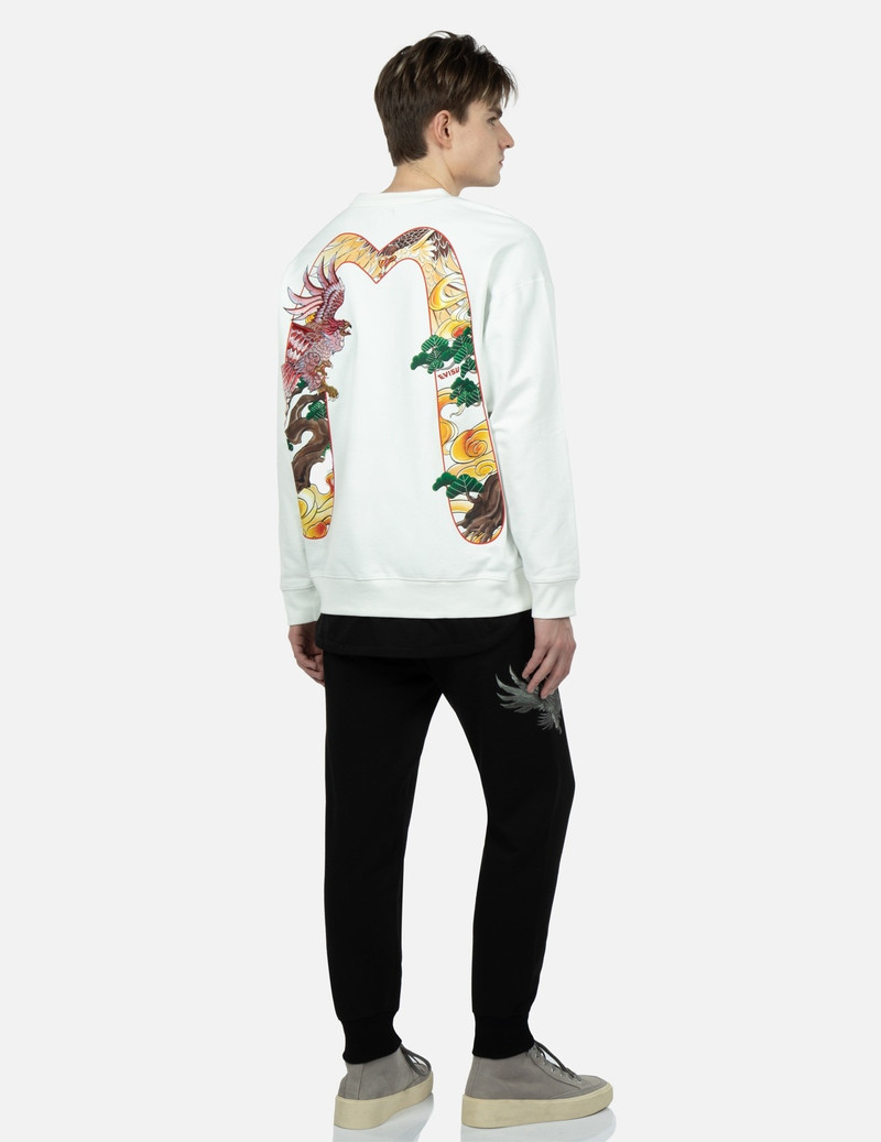 EAGLE DAICOCK PRINT AND EMBROIDERY SWEATSHIRT 3