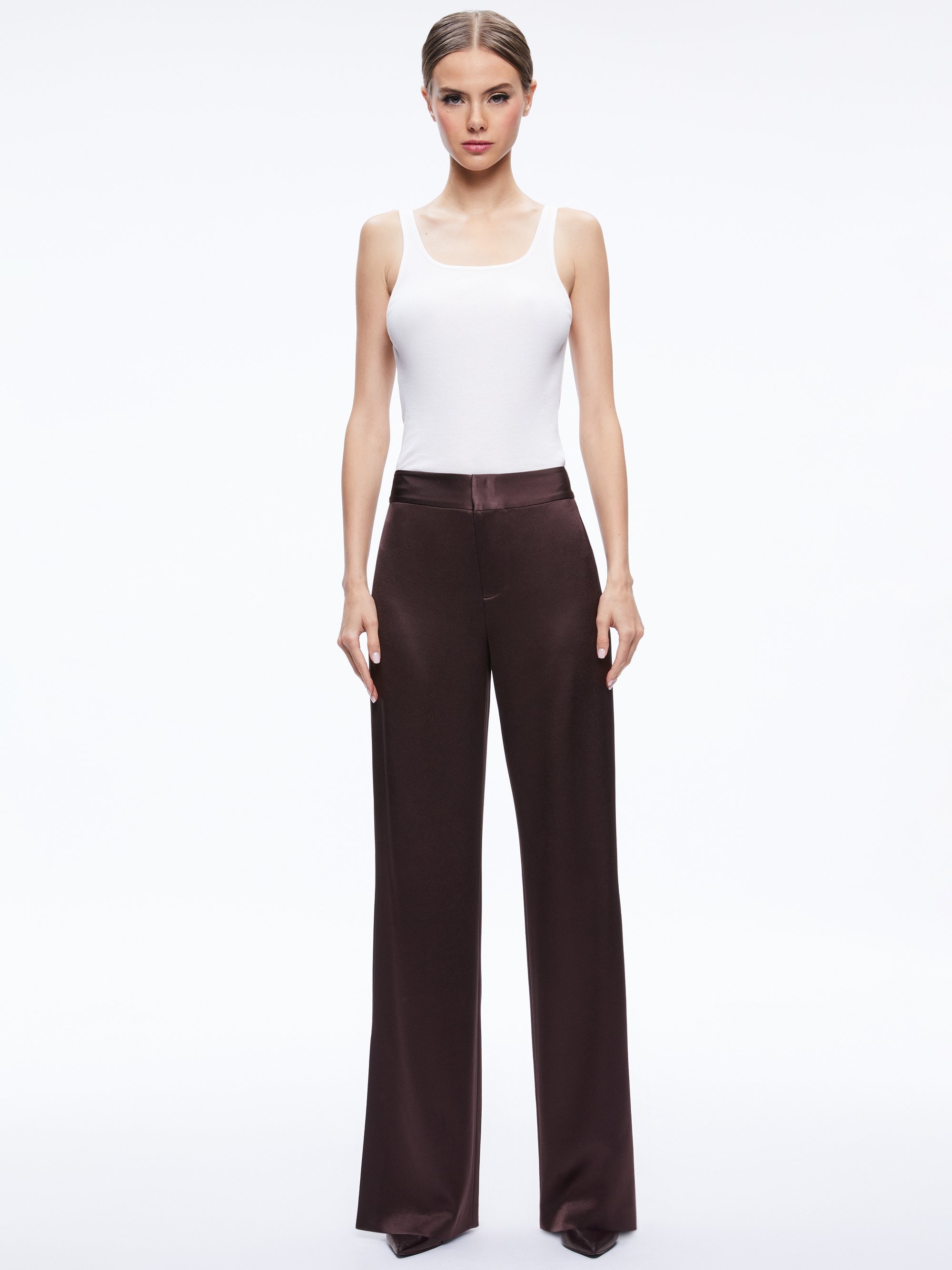 JC WIDE LEG SIDE SLIT PANT - 4