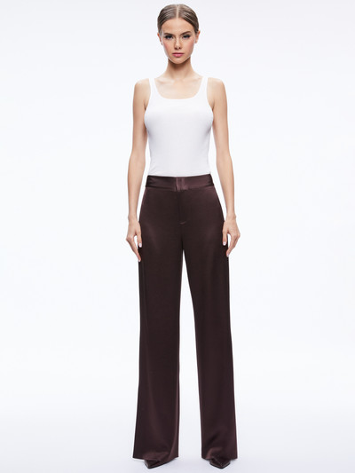 Alice + Olivia JC WIDE LEG SIDE SLIT PANT outlook