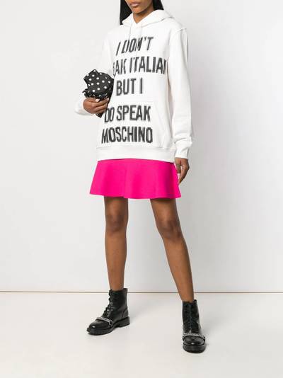 Moschino Pixel Capsule hoodie outlook