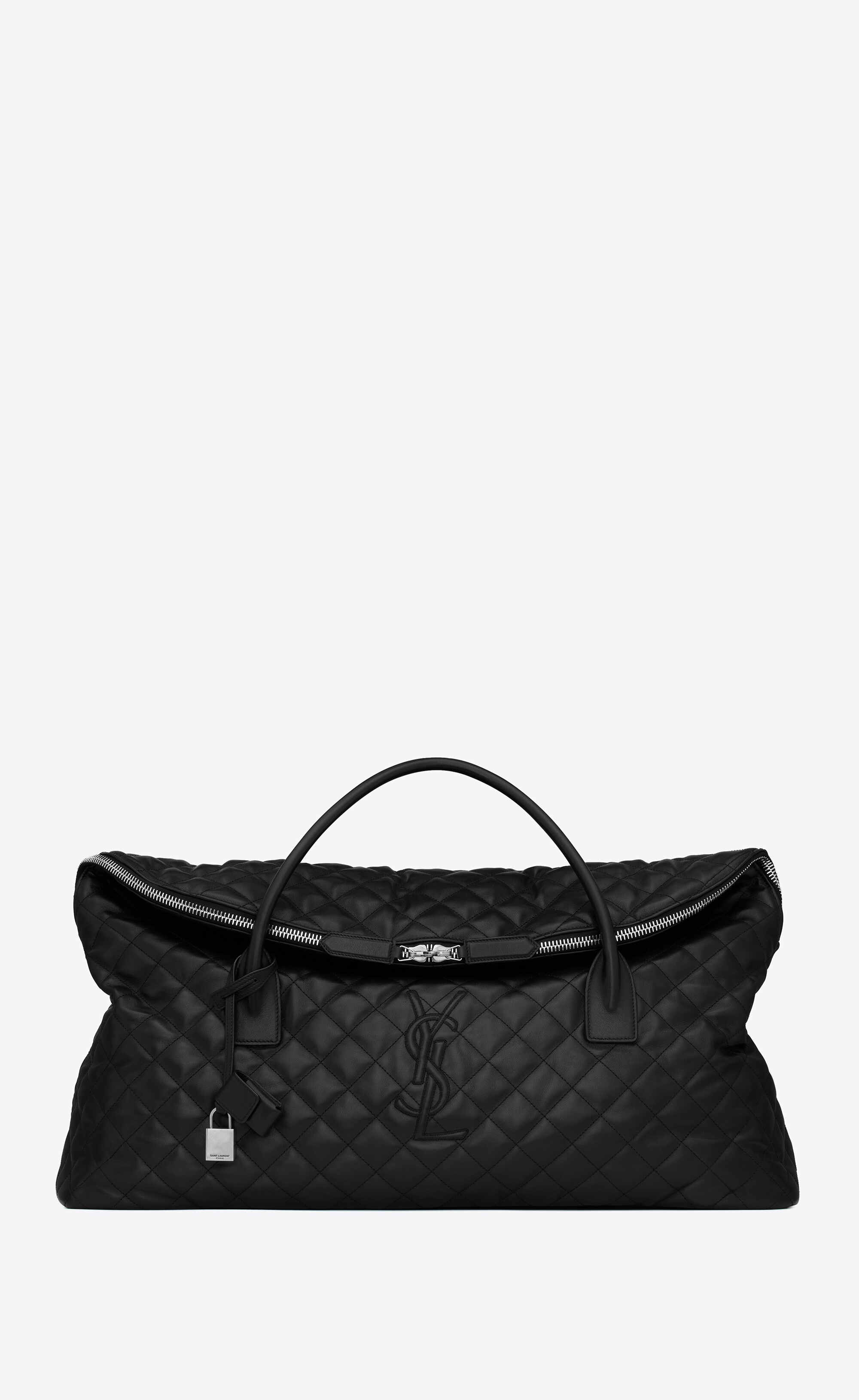 es giant travel bag in quilted leather - 1