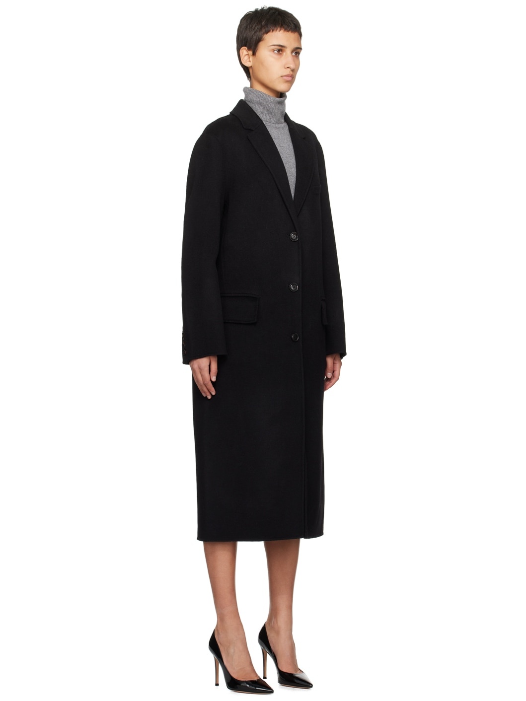 Black Savile Coat - 2