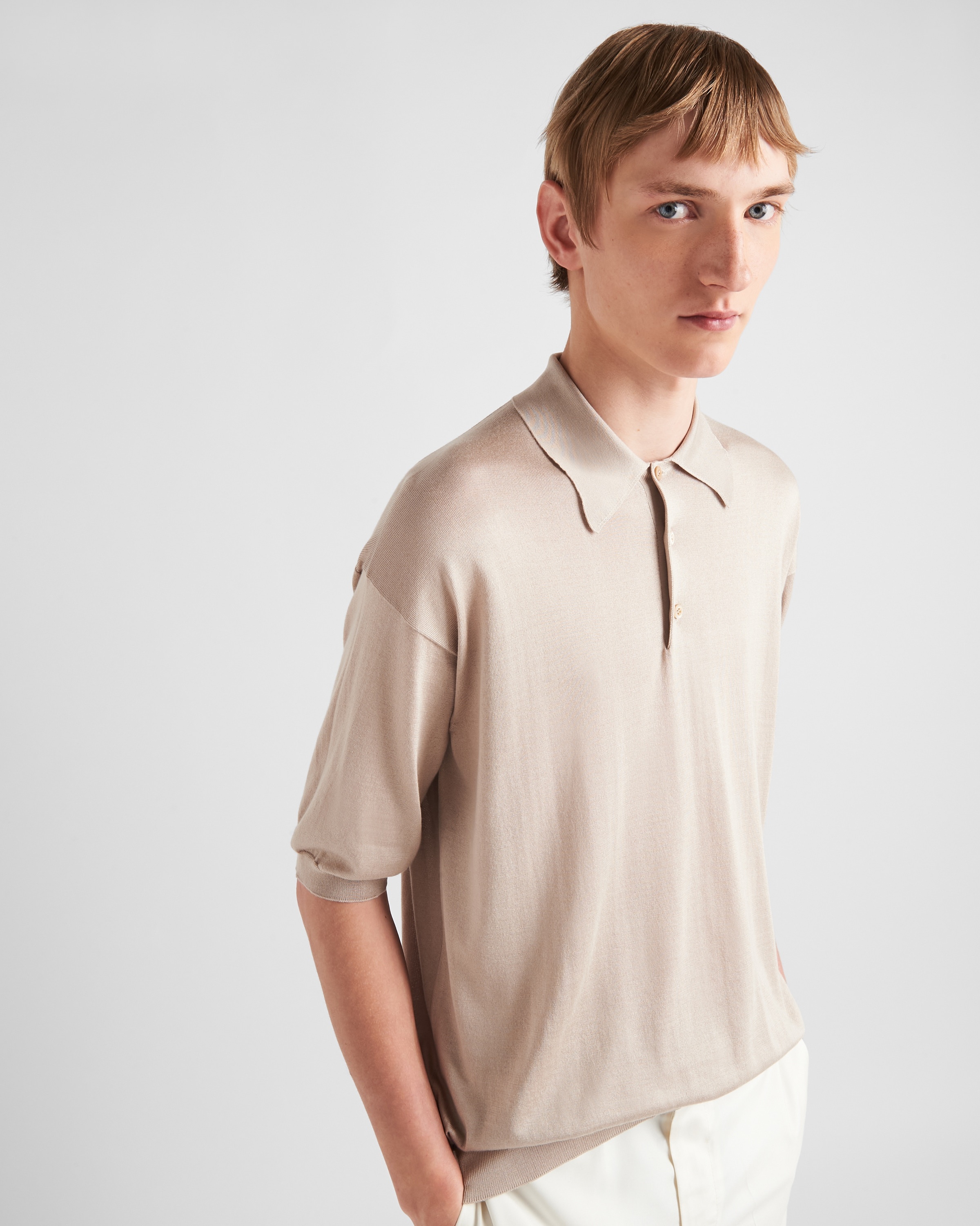 Prada Silk polo shirt | REVERSIBLE