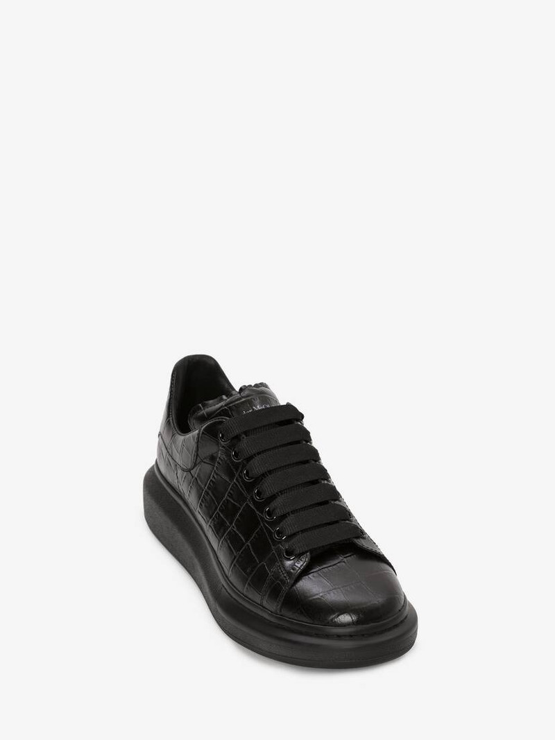 Alexander McQueen Oversized Sneaker in Black outlook