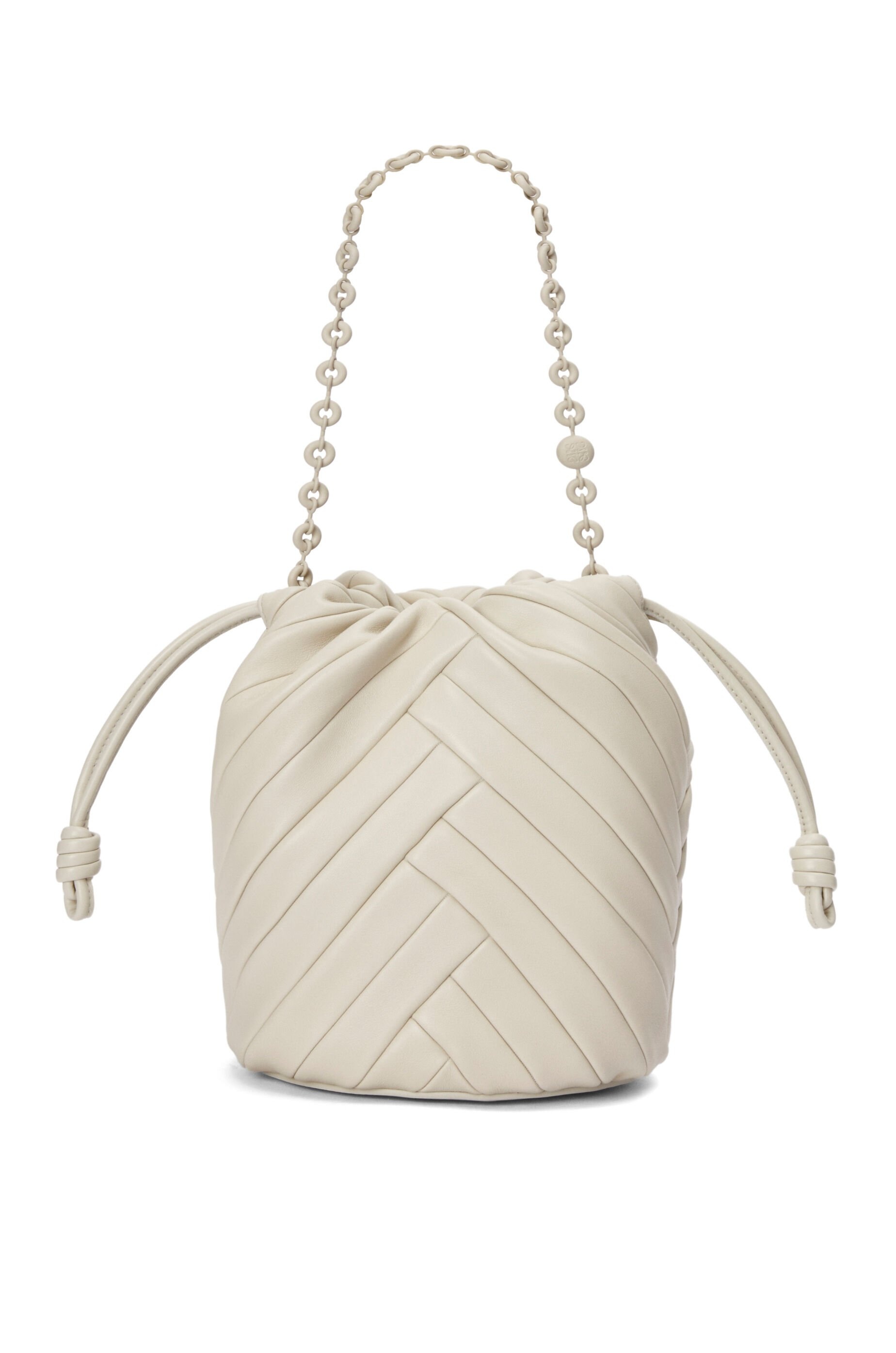 Flamenco Purse Bucket bag in mellow nappa lambskin - 5