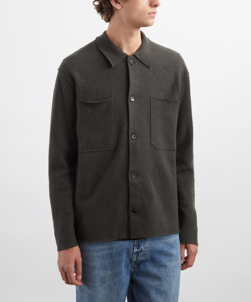 NN07 Jonas Boiled Wool Overshirt outlook