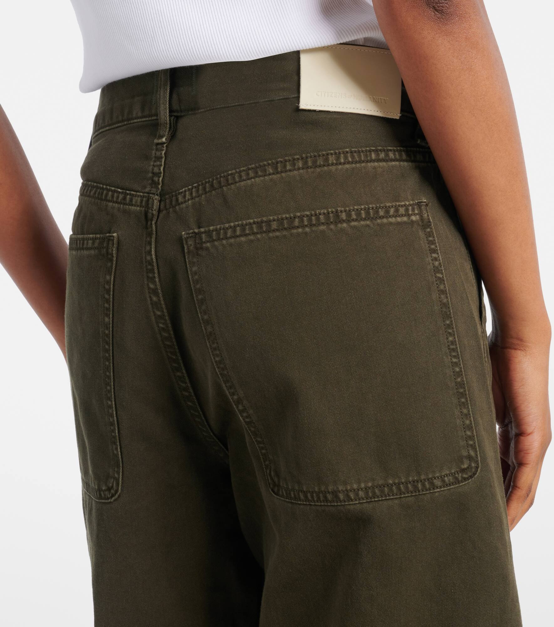 Ayla Cargo high-rise wide-leg jeans - 6