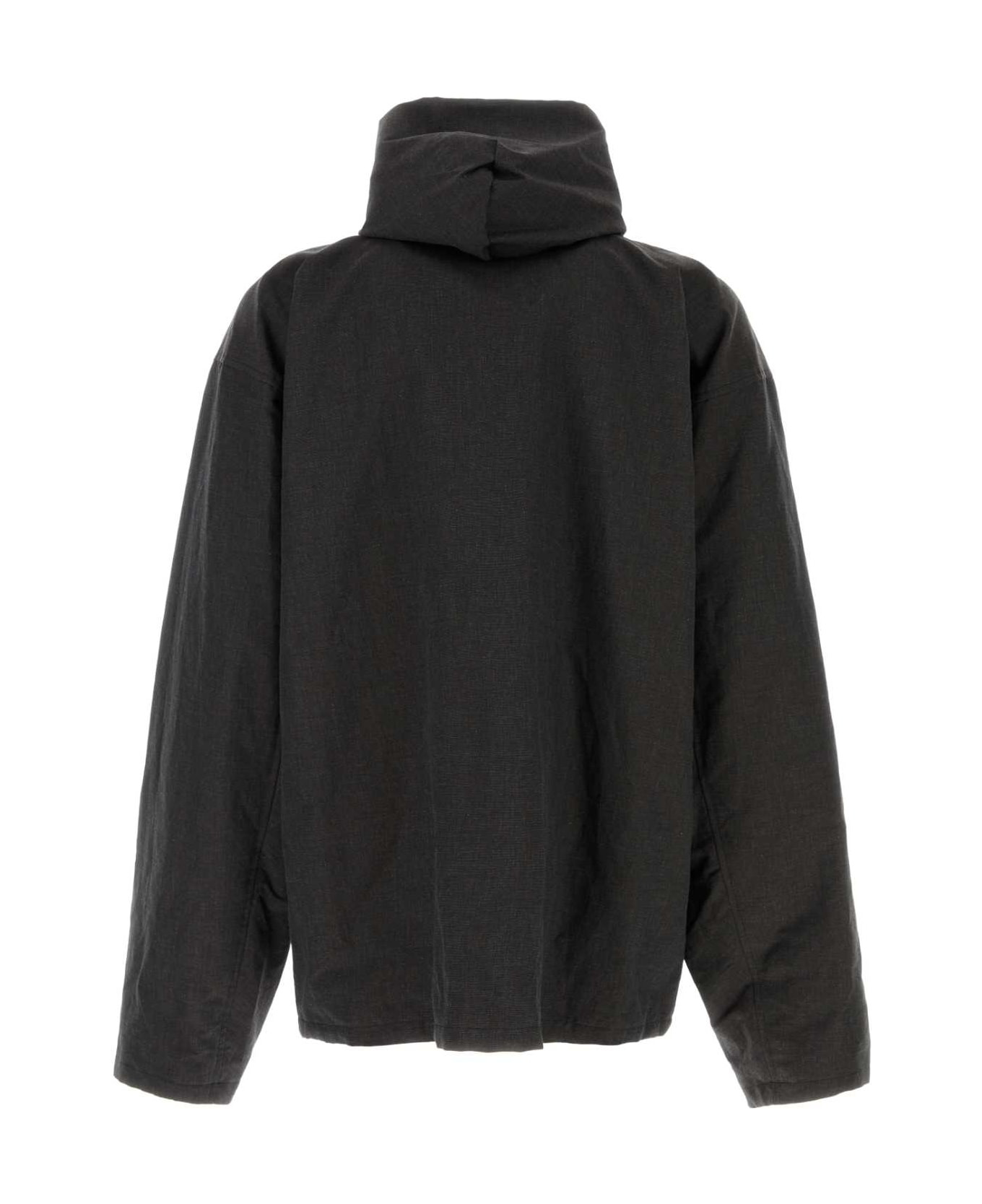 Balenciaga Coats Black - 2