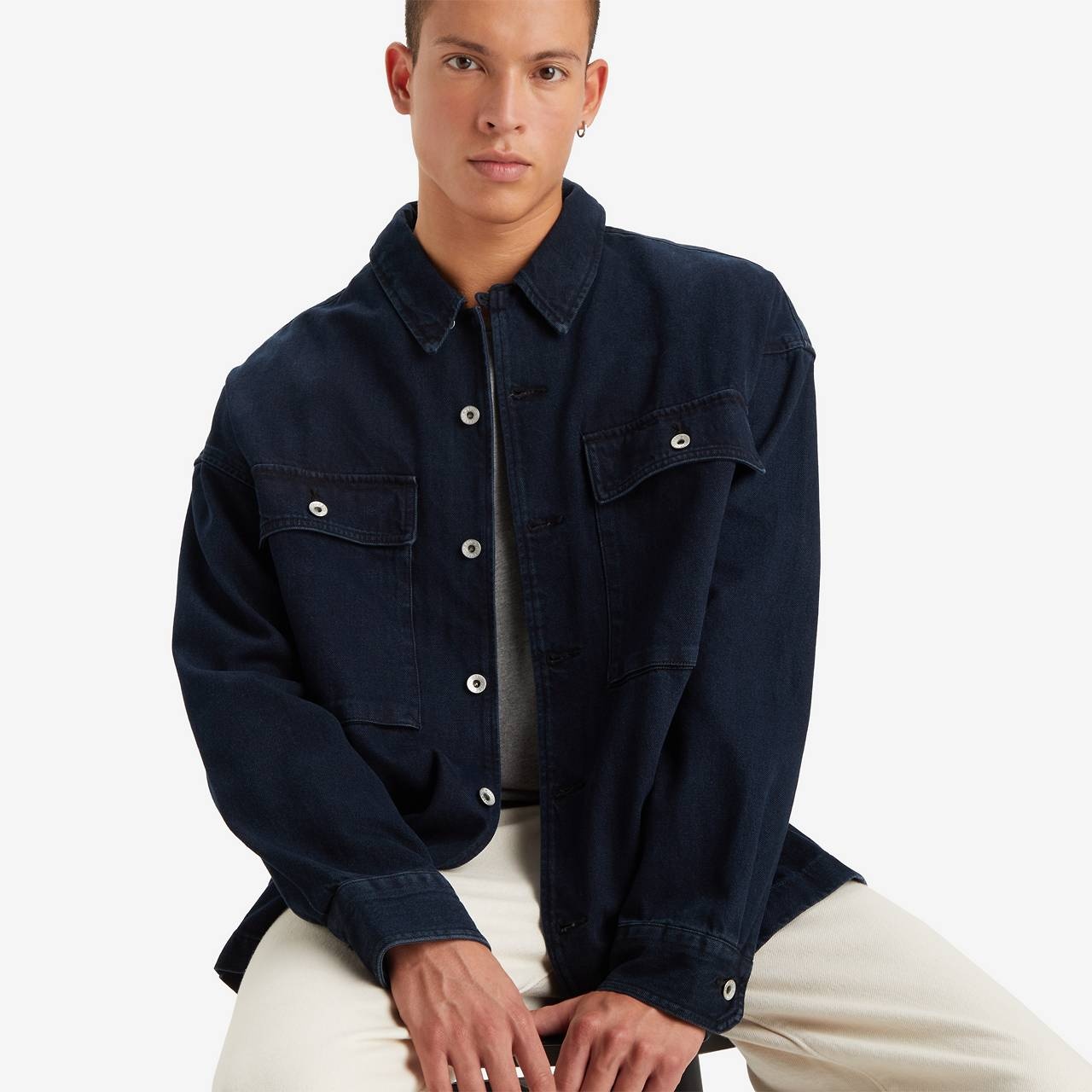 MASONIC PATCH POCKET OVERSHIRT - 5