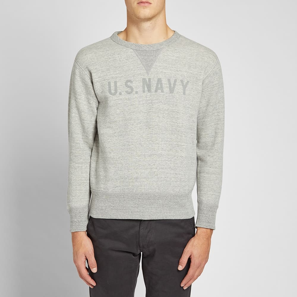 The Real McCoy's U.S. Navy Reflector Crew Sweat - 4