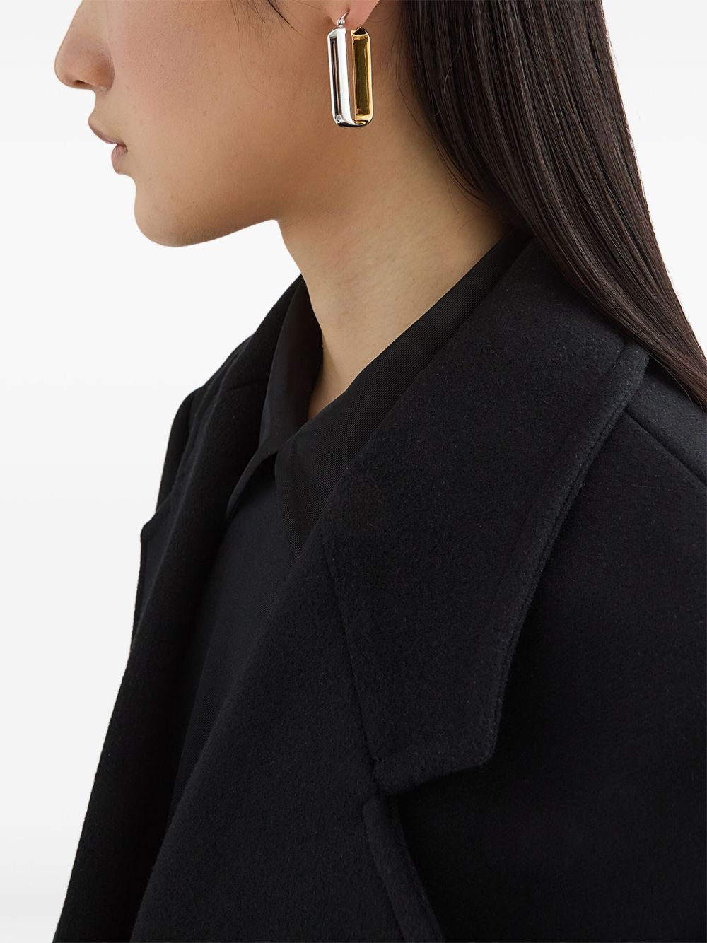 two-tone earrings - 2