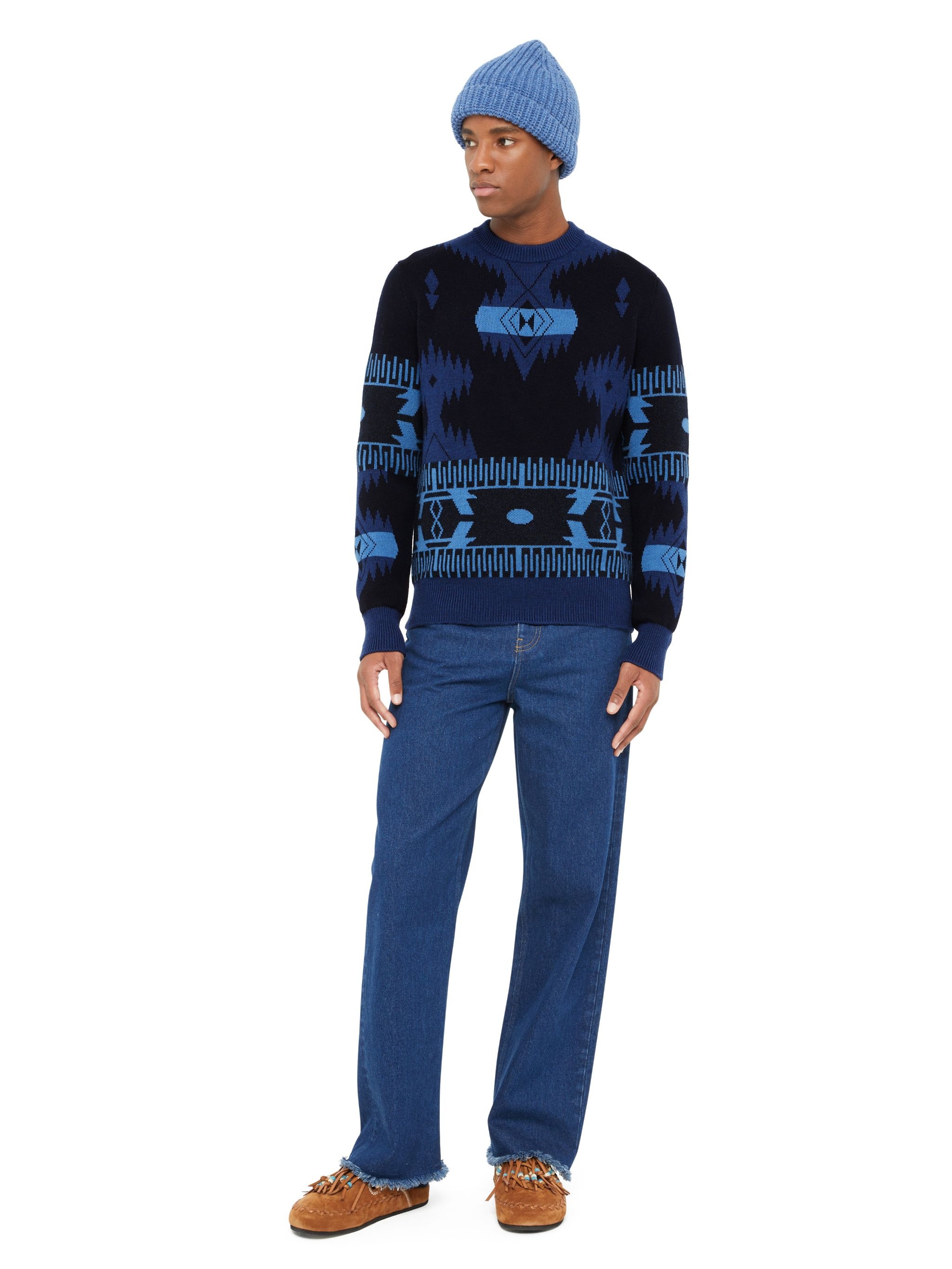 Icon Jacquard Sweater - 2