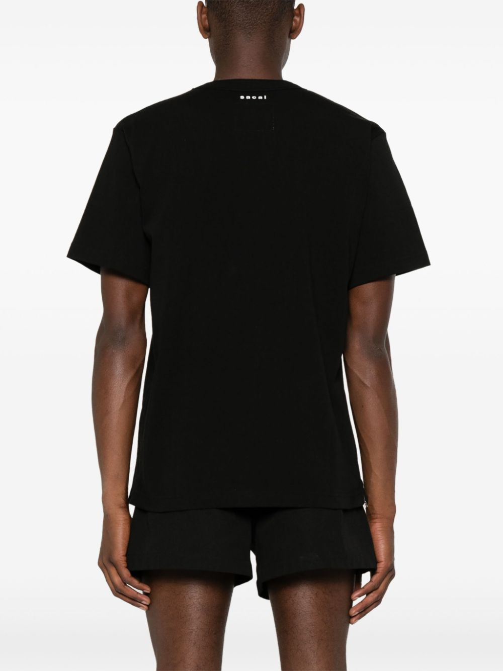 Sacai Men Cotton T-Shirt - 5