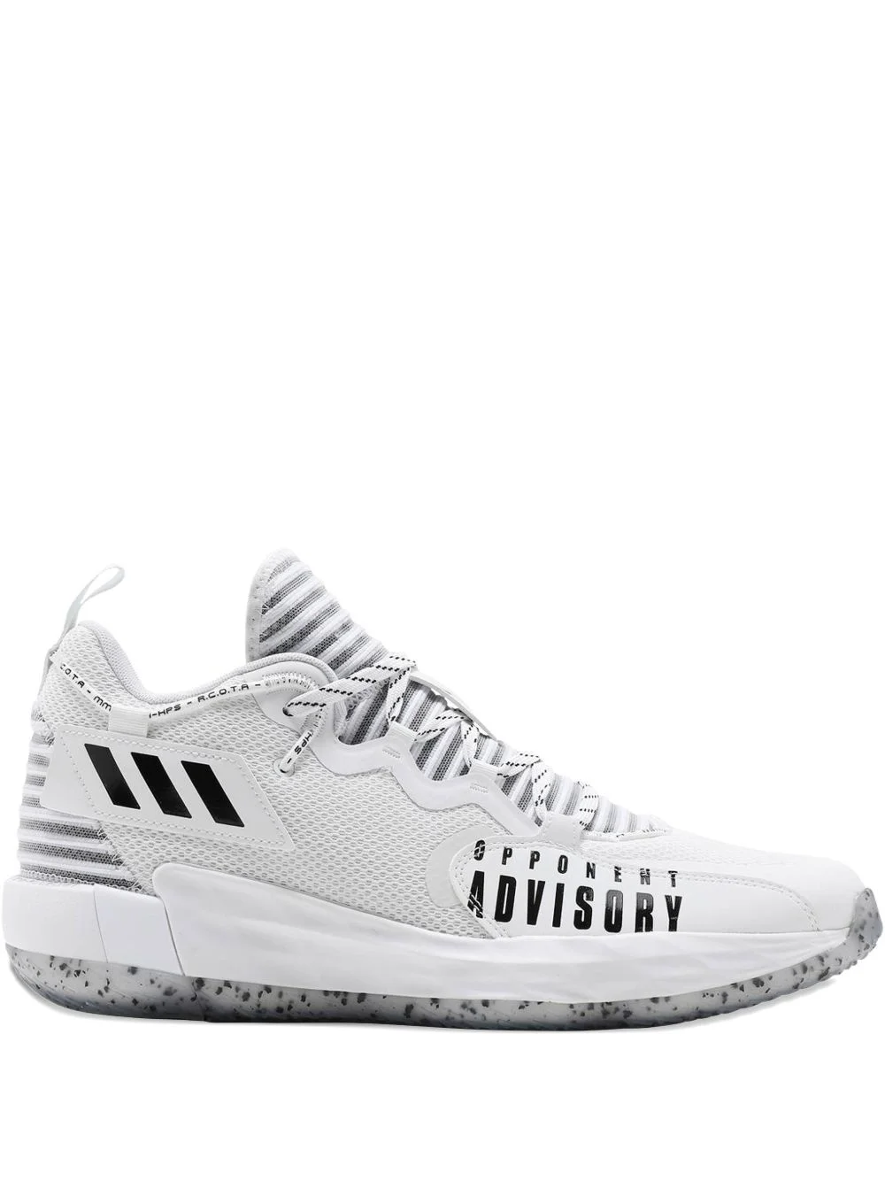 Dame 7 EXTPLY "Opponent Advisory - Cloud White/Core Black/Cloud White" sneakers - 1