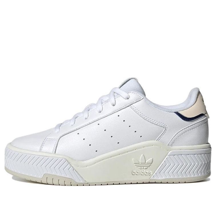 (WMNS) adidas Originals Court Tourino Bold 'White Orange' GY4427 - 1