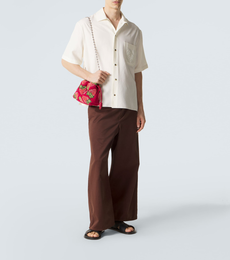 Loewe Paula's Ibiza Flamenco Mini beaded clutch outlook