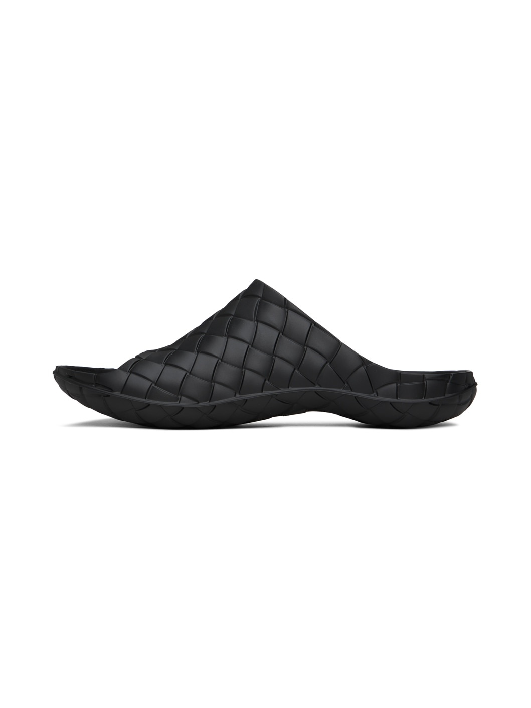 Black Intrecciato Sandals - 3