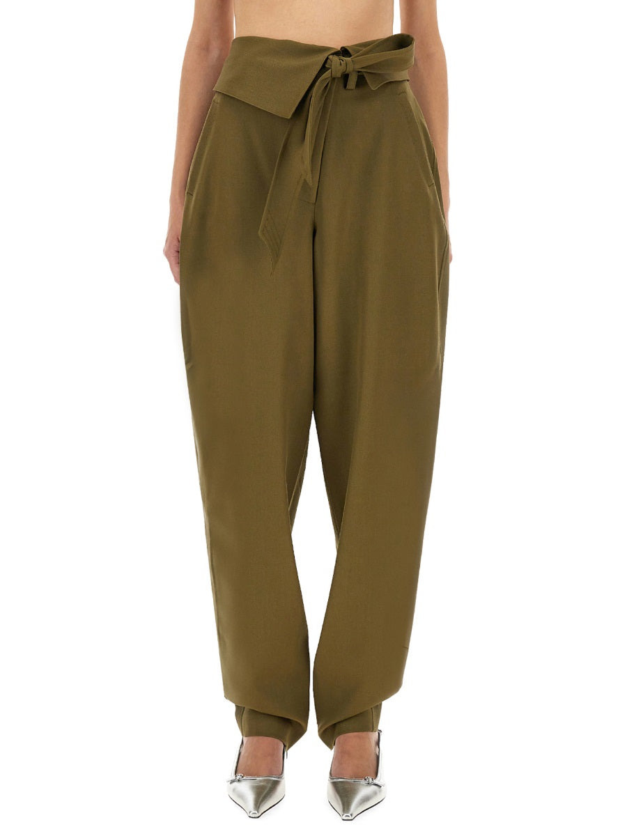 Gabardine Long Pants - 1